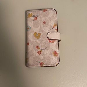 Coach Floral phone case